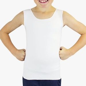Deep pressure compression under shirt